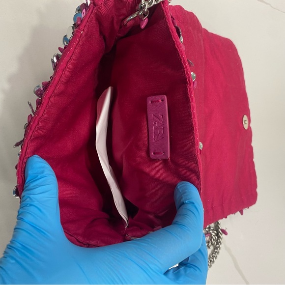 Sequin crossbody bag NWOT - Picture 9 of 10